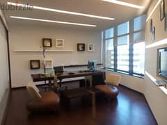 235 Sqm | Fully Furnsihed Office For Rent With Sea View In Achrafieh 0