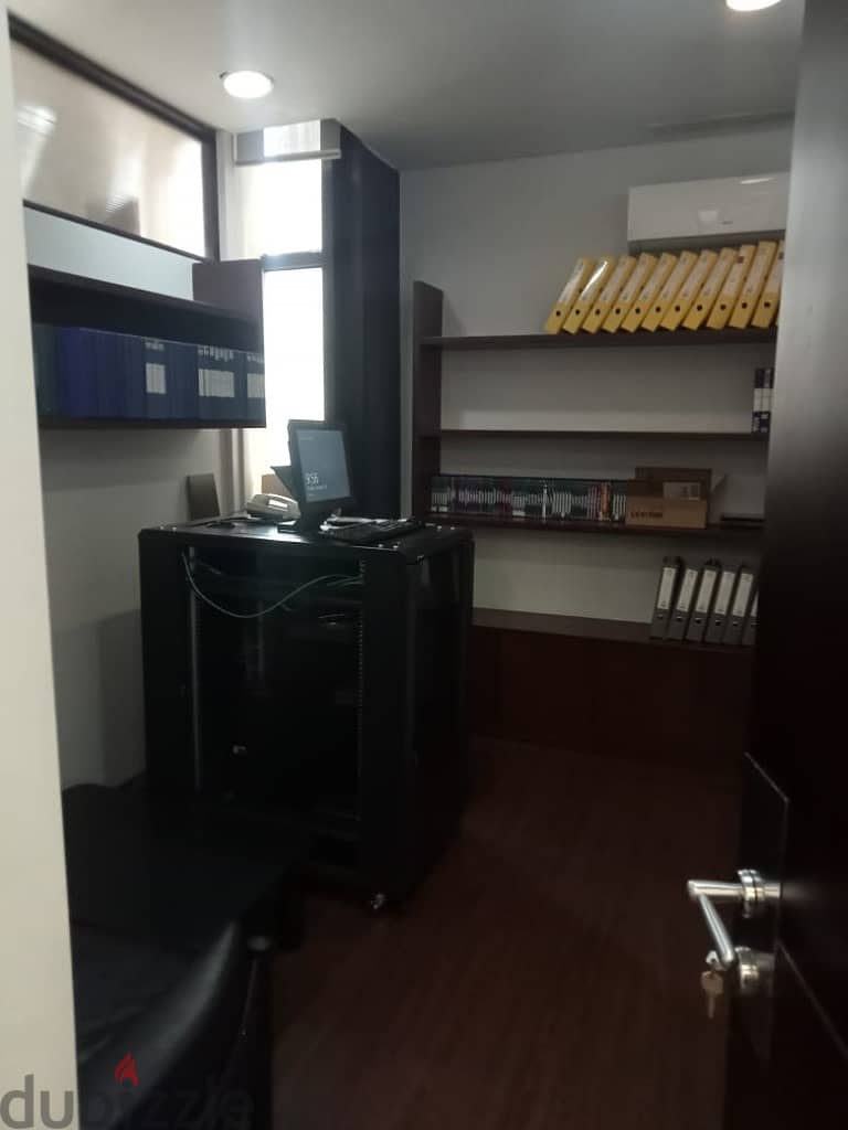 235 Sqm | Fully Furnsihed Office For Rent With Sea View In Achrafieh 16