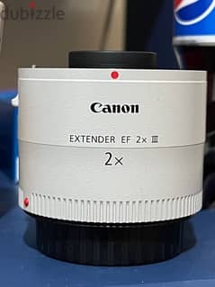 Used Canon EF 2x III Extender - Sharp, Practical & Useful.