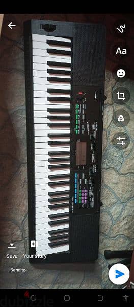 Piano Casio ctk 3400sk with stand 1