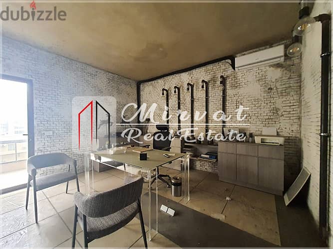 Stylish Industrial Interior Office Surface For Rent Zalka 1250$ 3