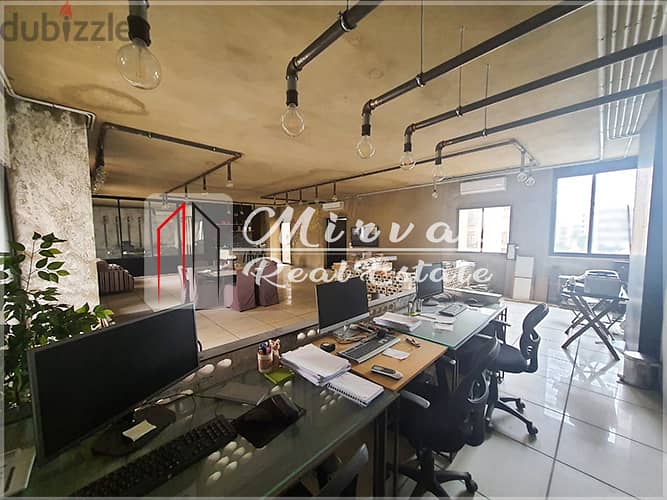 Stylish Industrial Interior Office Surface For Rent Zalka 1250$ 7