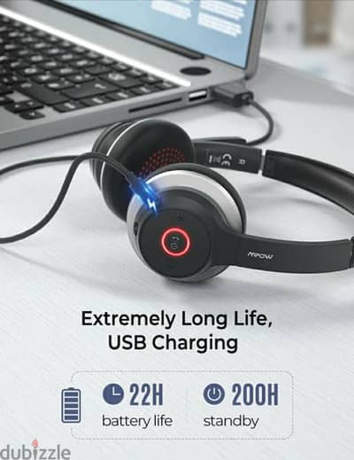 MPOW  HC5 ADVANCED BLUETOOTH TECHNOLOGY:/3$ delivery