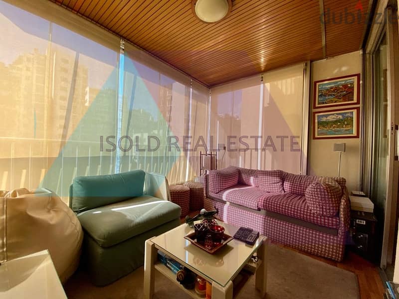 A furnished 320 m2 apartment for sale in Achrafieh , Sioufi 4