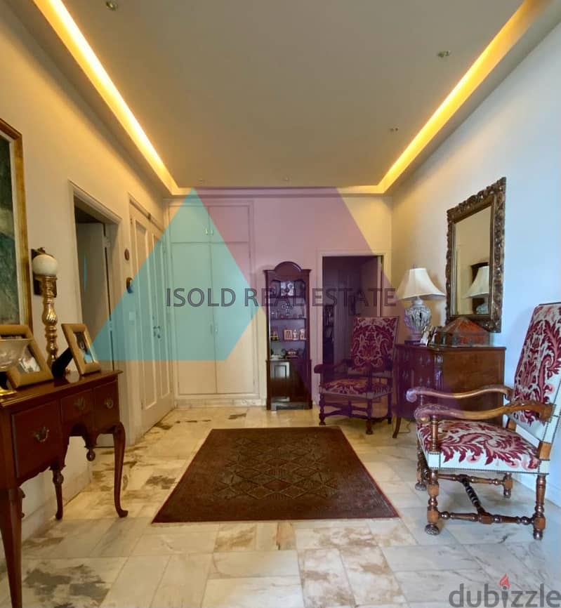 A furnished 320 m2 apartment for sale in Achrafieh , Sioufi 7