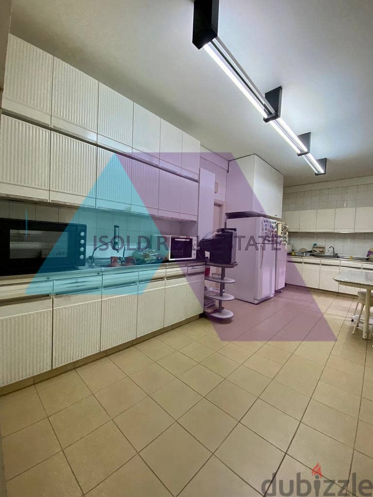 A furnished 320 m2 apartment for sale in Achrafieh , Sioufi 8