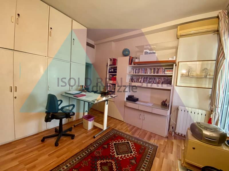 A furnished 320 m2 apartment for sale in Achrafieh , Sioufi 9