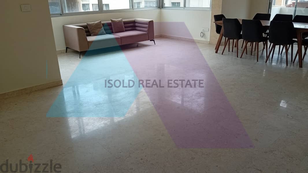 Semi Furnished 170 m2 apartment for rent in Achrafieh 2
