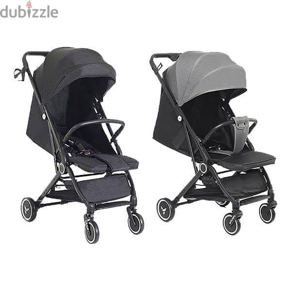 Compact Travel Baby Stroller with Cup Holder & Sleep Shade 0