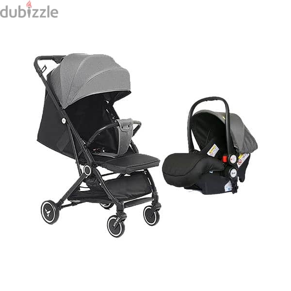 Compact Travel Baby Stroller & Sleep Shade with Baby Car Seat 4