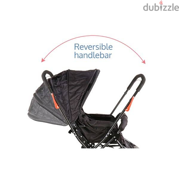 Baby Stroller with Mosquito Net & Reversible Handle 1