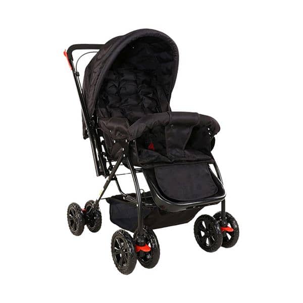 Baby Stroller with Mosquito Net & Reversible Handle 4