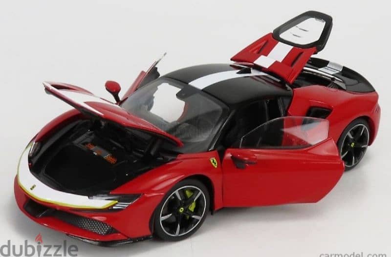 Ferrari SF90 Stradale Assetto Fiorano '20 diecast car model 1;18 5