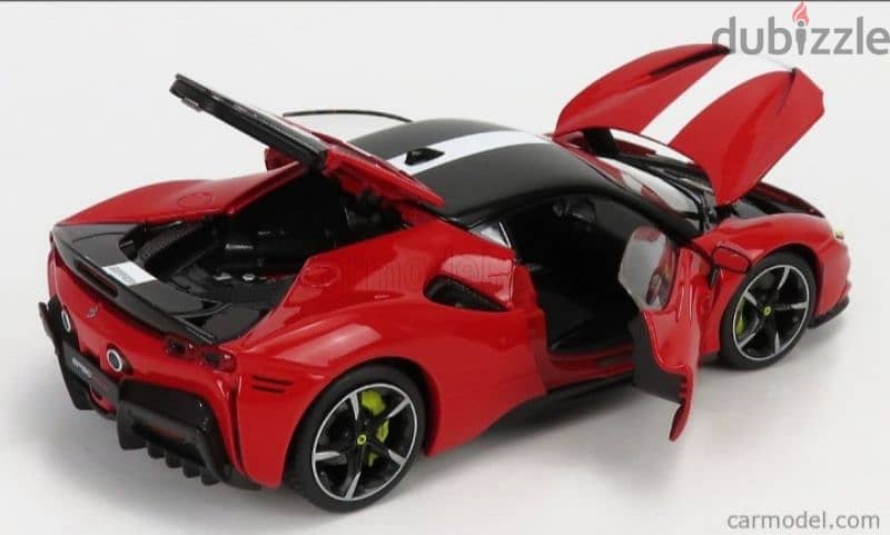 Ferrari SF90 Stradale Assetto Fiorano '20 diecast car model 1;18 6