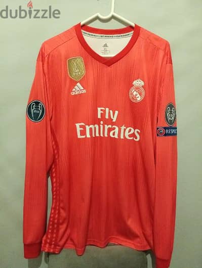 Real Madrid Ronaldo Football third long sleeve Shirt