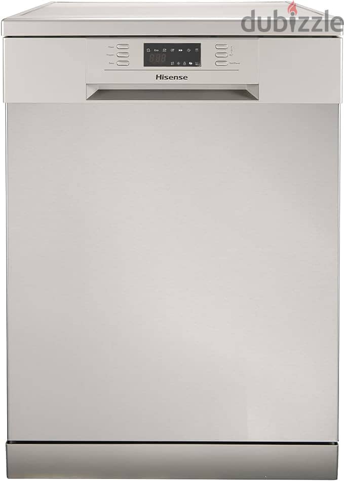 Hisense Dishwasher 14 Place Settings silver غسالة أطباق فضي 4