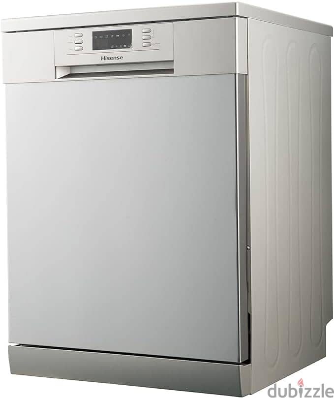 Hisense Dishwasher 14 Place Settings silver غسالة أطباق فضي 3