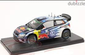 VW Polo R WRC (Rally Mexico 2016) diecast car model 1:24.