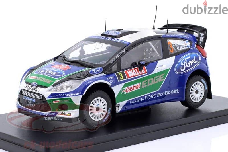 Ford Fiesta RS WRC (Rally Wales2012) diecast car model 1:24 1