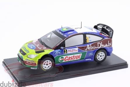 Ford Focus RS WRC (Rally Poland 2009) diecast car model 1:24