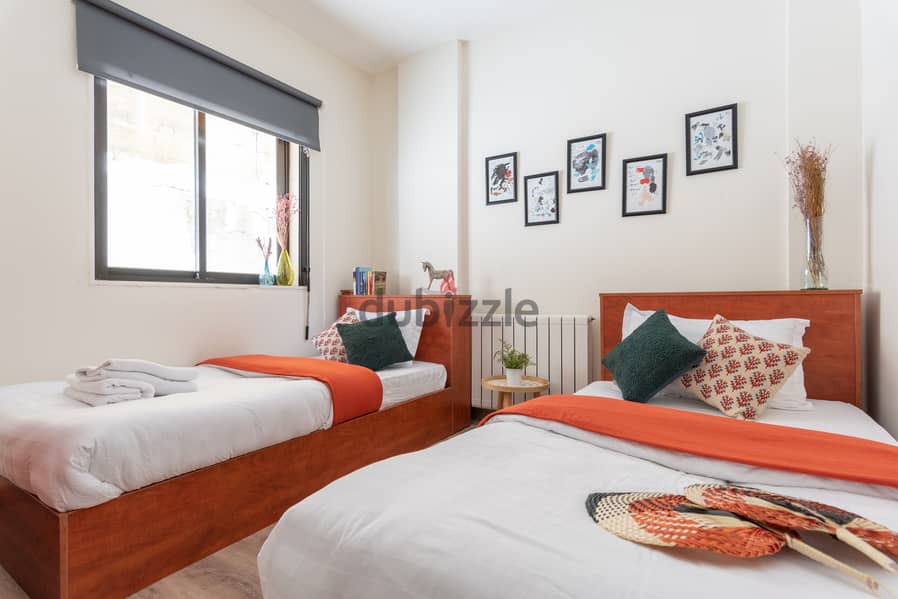 Furnished 3-Bedroom Apartment in Faraya شقة مفروشة للاجار 5