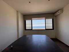 Office with seaview for rent in Jal el dib 0