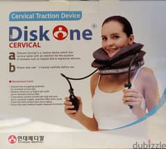 diskone inflatable cervical spine neck traction device 0