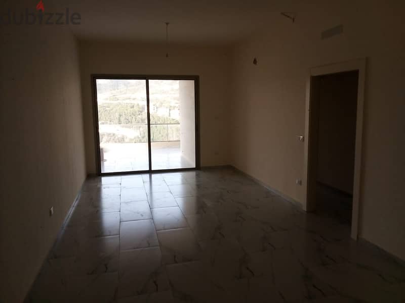 135 Sqm + 135 Sqm roof for rent in Wadi Chahrour with open view 0
