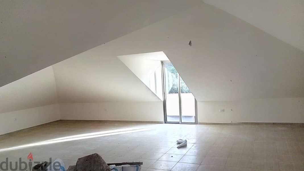 135 Sqm + 135 Sqm roof for rent in Wadi Chahrour with open view 12