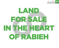 Land in the heart of Rabieh/الرابية REF#KH100227