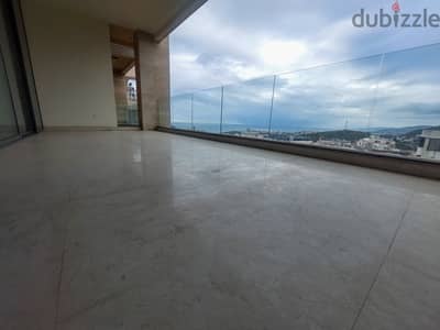 220 SQM Apartment in Dik El Mehdi, Metn with Sea and Mountain View