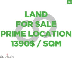 REF#KH95855   $1390/sqm Rare Land in Rabieh great location