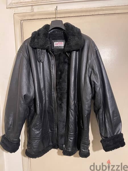 NATIONAL PATROL leather jacket size xl 0