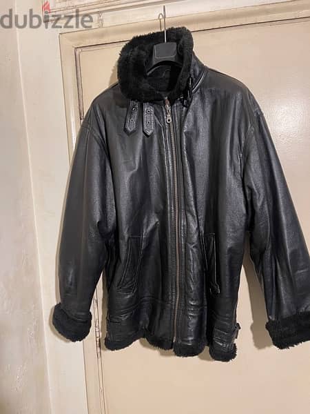 NATIONAL PATROL leather jacket size xl 1