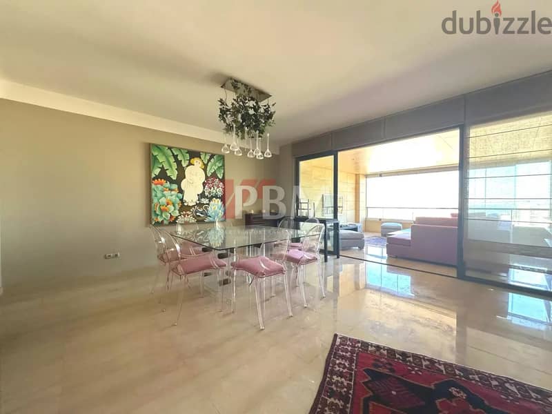 Amazing Furnished Apartment For Rent In Achrafieh |High Floor|300 SQM| 4