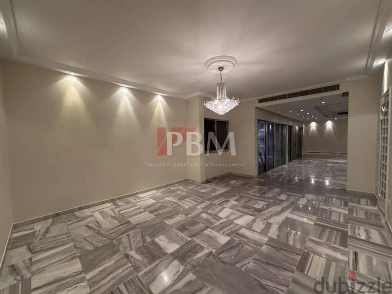Amazing Apartment For Rent In Baabda | 4 Bedrooms | 380 SQM | 1