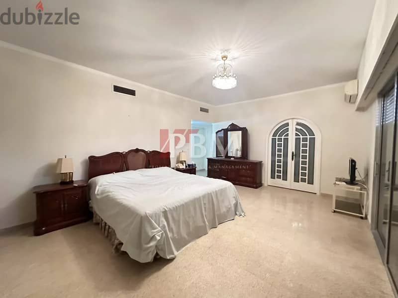 Amazing Apartment For Rent In Baabda | 4 Bedrooms | 380 SQM | 5