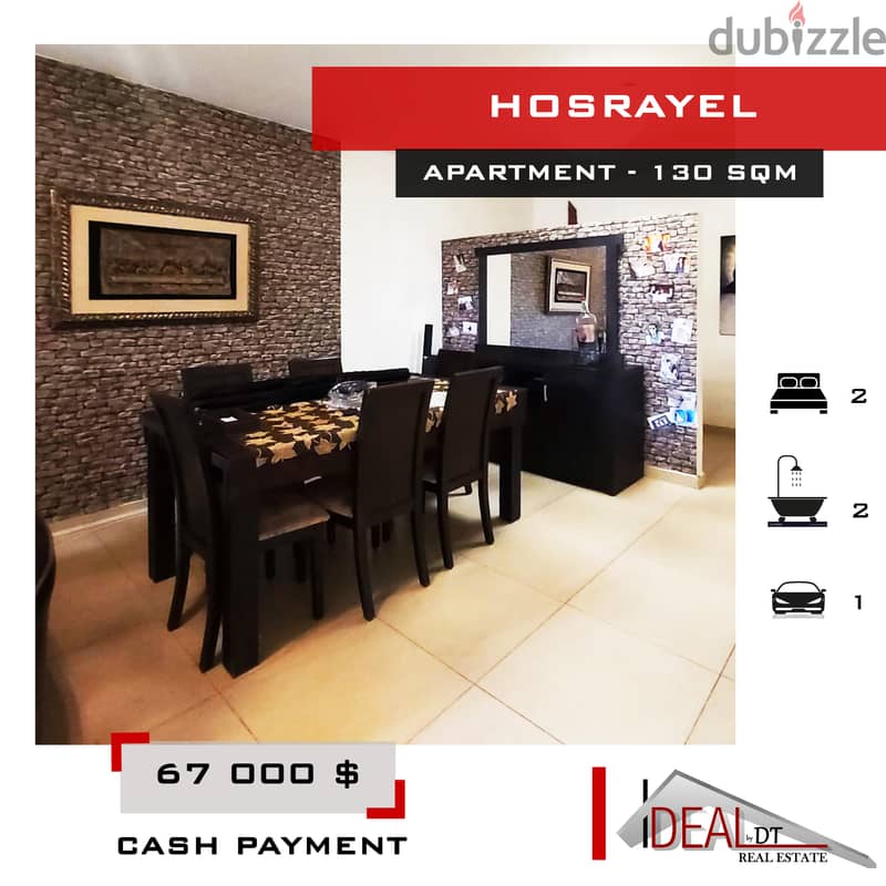 67,000$ Apartment for sale in Jbeil 130 sqmشقة للبيع في جبيلref#CM4005 0