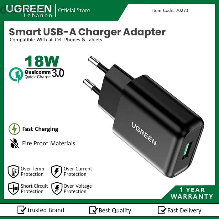 Ugreen Charger Mobile,66W,100W,240W,Power Bank, 1Year Warranty 0