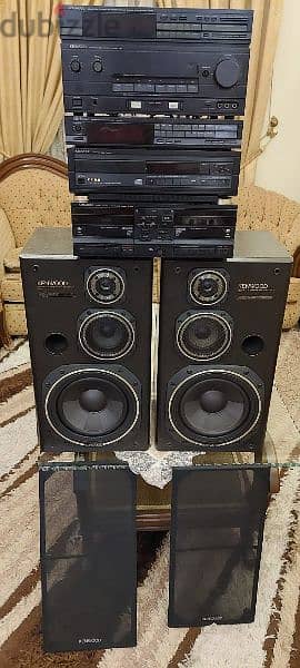 sterio kenwood 5 pices