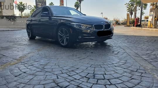 BMW 328 2016 مميزة اسود فرش اسود