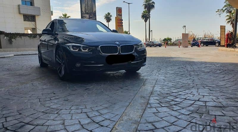 BMW 328 2016 مميزة اسود فرش اسود 3