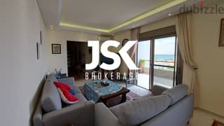 L14338-Spacious Furnished Apartment for Rent In Jbeil