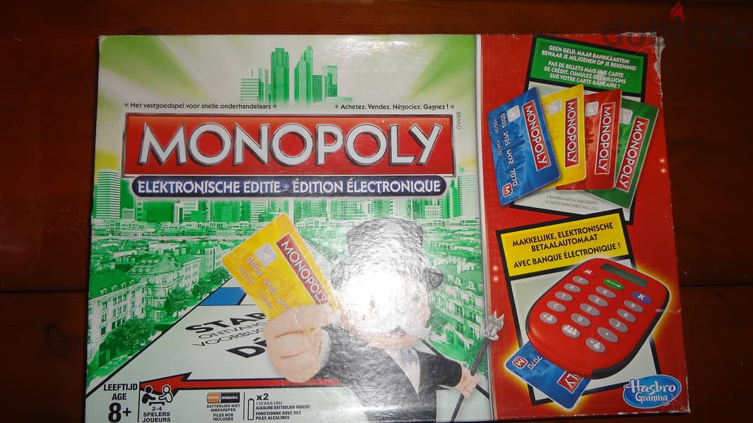 Monopoly by Hasbro version electronique 1