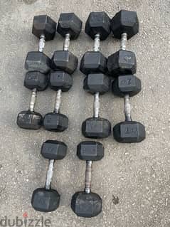 used dambels 205 kg we have also all sports equipment