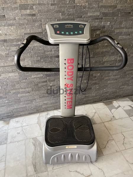 vibration body system like new we have also all sports equipment 1