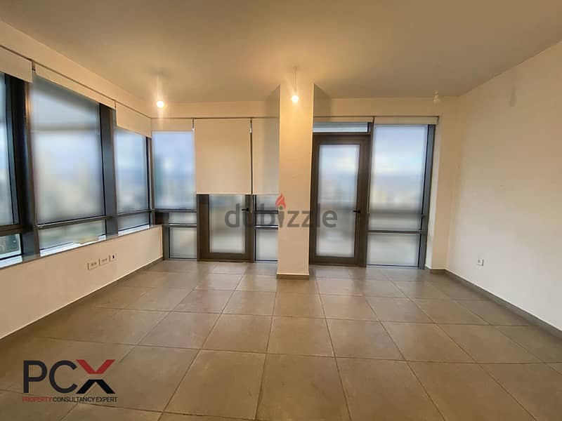 Office For Rent With Balcony I With View I Partitioned I High Floor 1