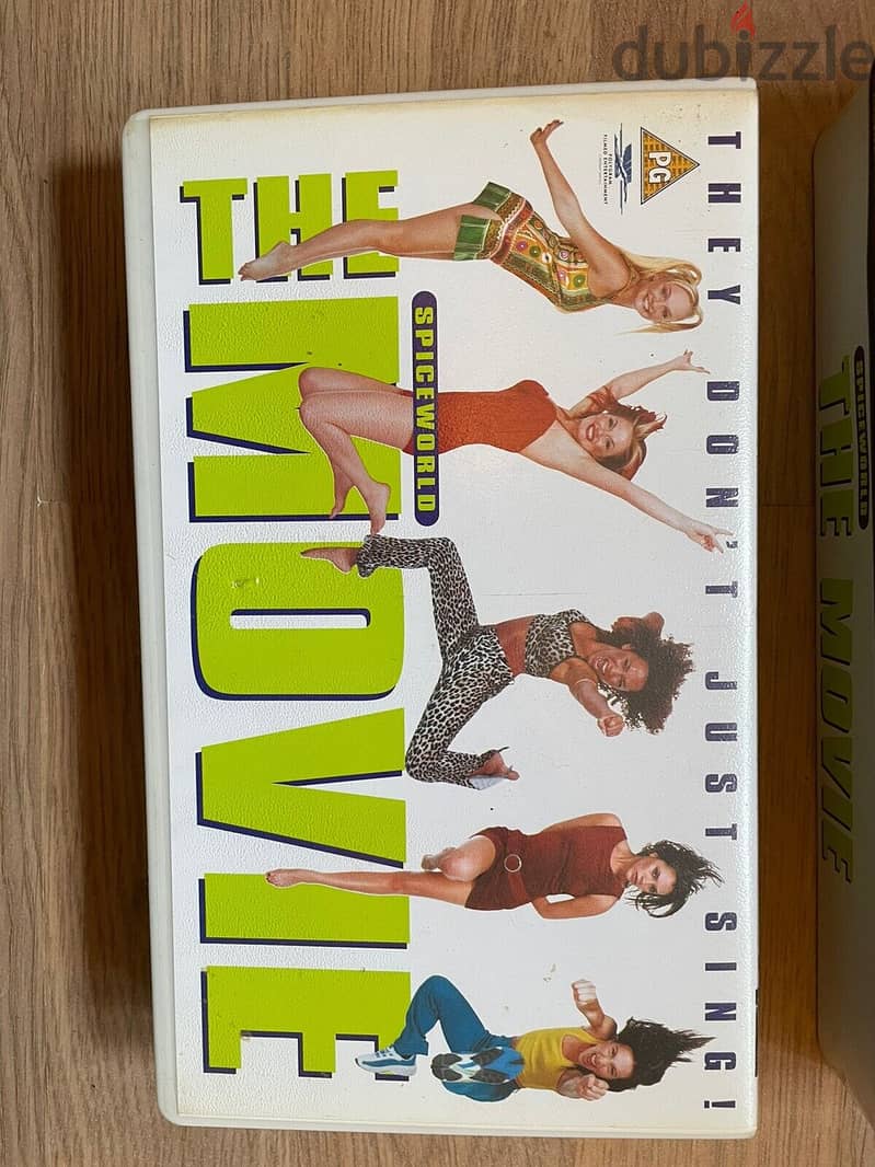Spice girls spice world the movie vhs in special tin box set 1