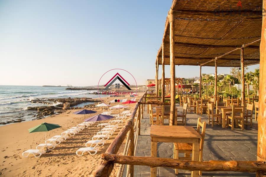 Sky above, sand below, peace within!  Beach Resort For Sale in Jiyyeh 9