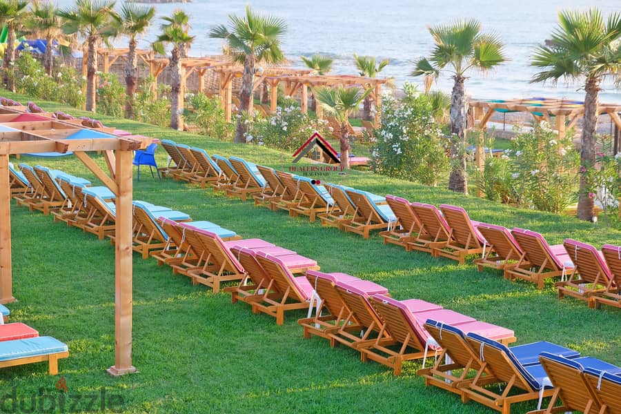 Sky above, sand below, peace within!  Beach Resort For Sale in Jiyyeh 11
